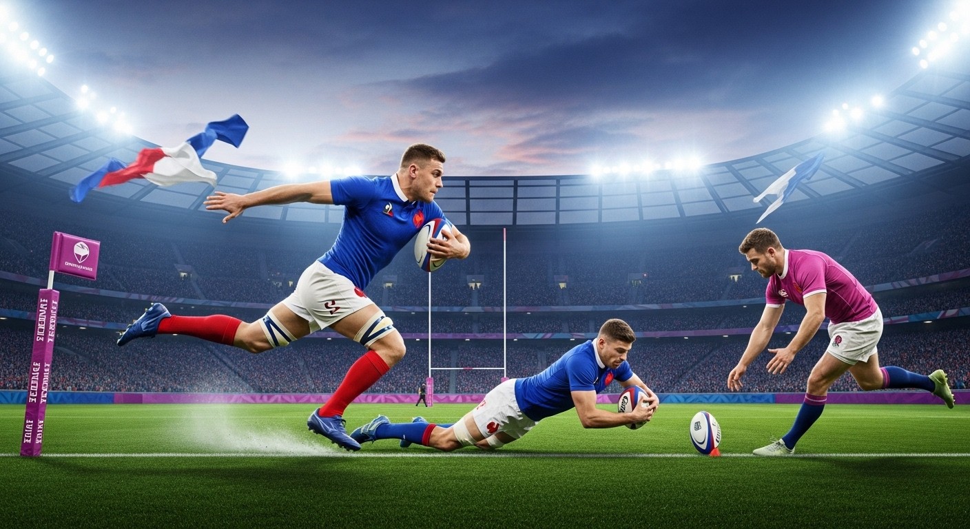 Découvrez comment le XV de France a arraché le Tournoi des Six Nations 2026 face à l'Angleterre (48-46) grâce au quadruplé exceptionnel de Louis Bielle-Biarrey et la pénalité décisive de Thomas Ramos.