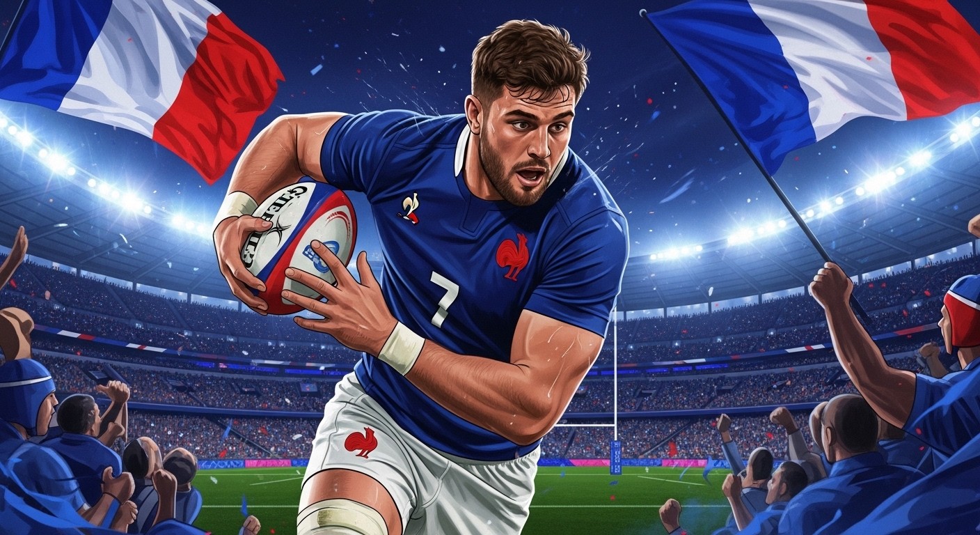 Découvrez la composition remaniée du XV de France pour le Crunch décisif contre l'Angleterre : 5 changements, première cape de Temo Matiu et enjeux pour le titre 2026.