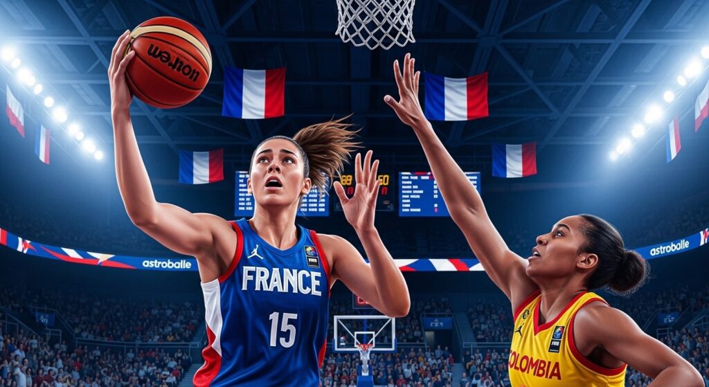 France Colombie Basket Féminin : Horaire et Chaîne TV Qualifications 2026
