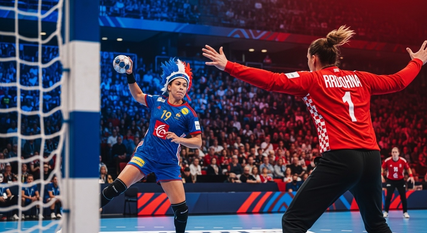 Découvrez l'horaire et la chaîne TV pour France-Croatie, match qualificatif Euro féminin handball 2026 à Metz. Les Bleues dominent et valident leur ticket !