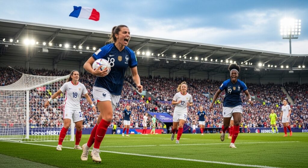 France Féminine Écrase Pologne 4-1 Qualifications Mondial 2027