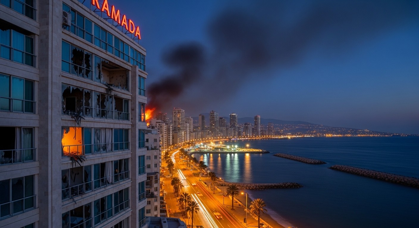 Découvrez les faits sur la frappe israélienne à l'hôtel Ramada de Beyrouth visant des chefs iraniens, avec 4 morts dans un quartier touristique. Escalade au Liban expliquée.