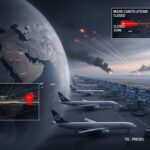 Frappes Iran-Israël : Vols Annulés et Ciel Fermé au Moyen-Orient