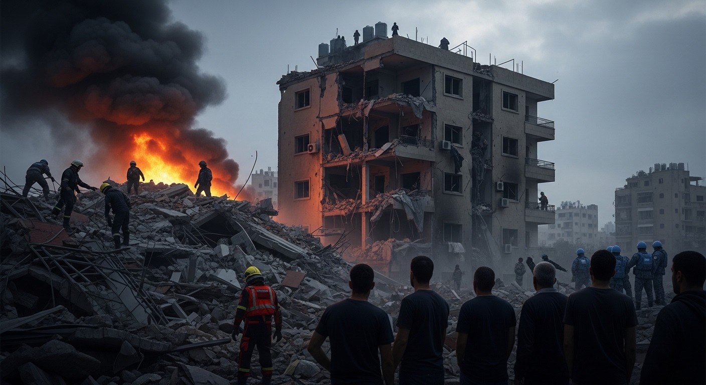 Les frappes israéliennes touchent désormais le nord de Beyrouth et des bases ONU au Liban, avec plus de 800 morts et 800 000 déplacés. Découvrez les zones impactées et l'escalade du conflit.