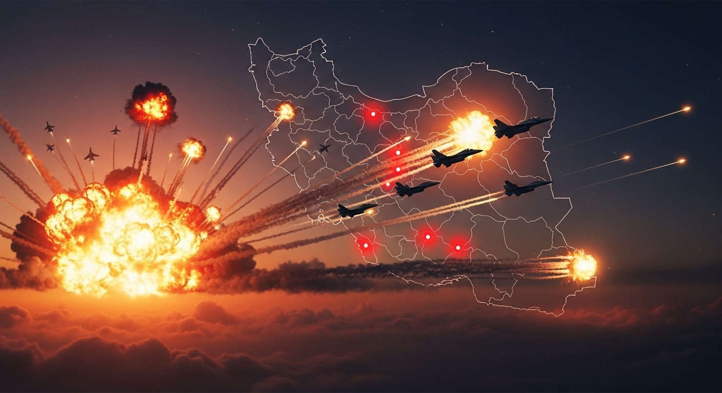 Découvrez les détails choc des frappes américano-israéliennes en Iran : 200 avions, 500 cibles visées, mort du guide suprême. Opération historique qui embrase le Moyen-Orient.