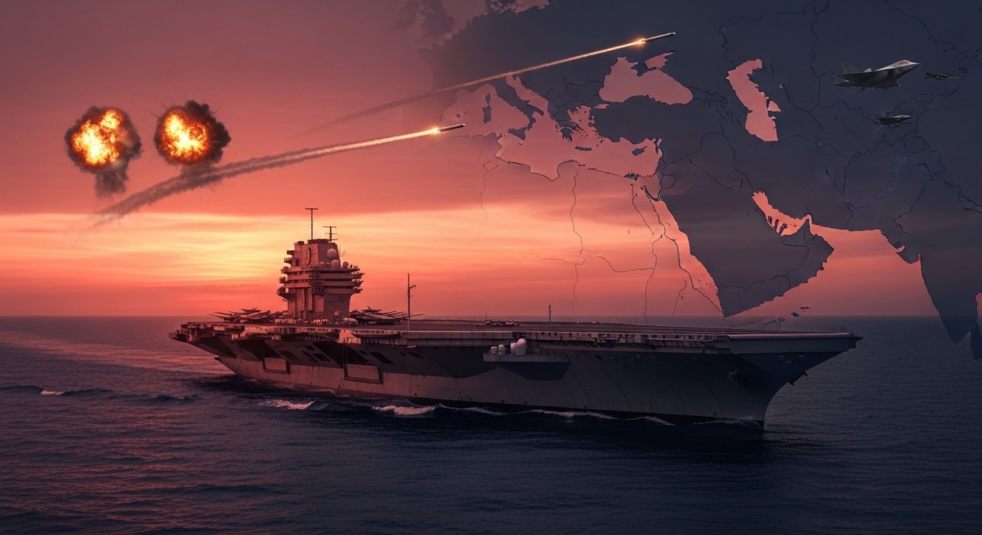 Découvrez les forces militaires des États-Unis, Israël et Iran dans l’escalade actuelle au Moyen-Orient : armadas, missiles balistiques, drones et stratégies.