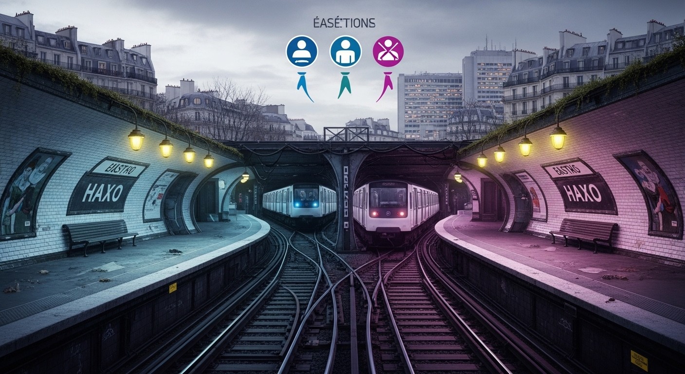 Des associations d'usagers pressent les candidats aux municipales 2026 de Paris pour fusionner les lignes 3bis et 7bis du métro via la station Haxo. Un chantier utile et peu coûteux pour l'est parisien ? Décryptage complet.
