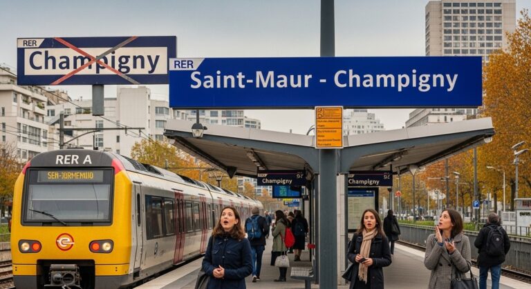 Gare RER A : Saint-Maur – Champigny Remplace Enfin Champigny