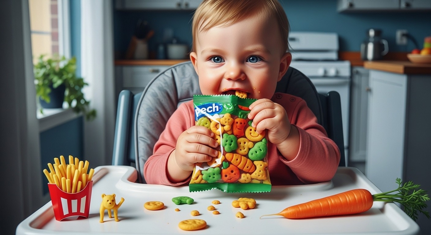 Les gâteaux apéros pour bébé séduisent les parents mais inquiètent les experts. Sont-ils vraiment adaptés ou introduisent-ils la malbouffe trop tôt ? Décryptage complet des risques et alternatives saines.