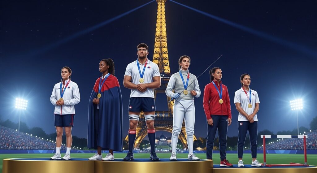 Génération JO Paris 2024 : L&rsquo;Héritage des Champions Français