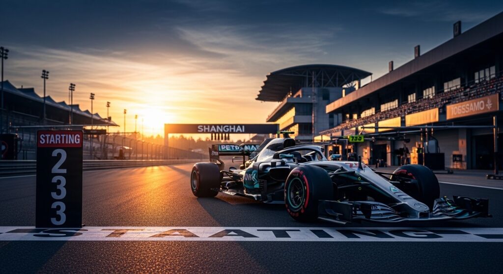 GP Chine 2026 : Antonelli en Pole Historique