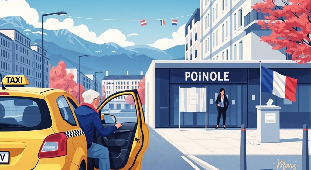 Grenoble Offre des Taxis Gratuits Pour Voter Aux Municipales 2026