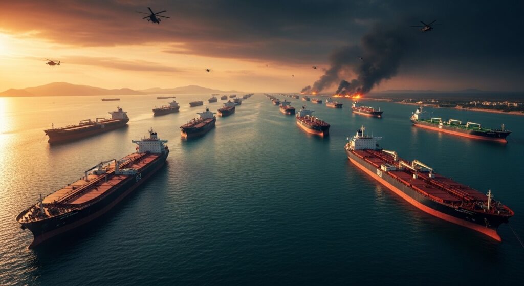 Guerre au Moyen-Orient : Blocage Détroit d&rsquo;Ormuz et Économie