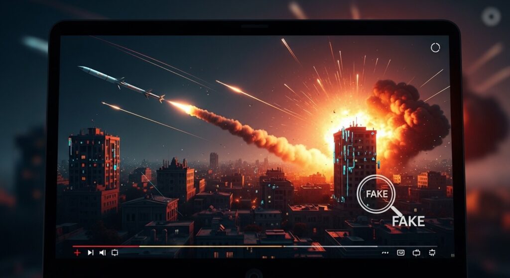 Guerre au Moyen-Orient : Déjouer les Fausses Images et Vidéos Trompeuses
