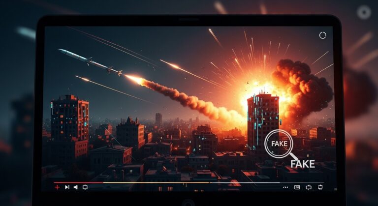 Guerre au Moyen-Orient : Déjouer les Fausses Images et Vidéos Trompeuses