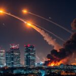 Guerre au Moyen-Orient : Explosions à Tel-Aviv Après Missiles Iraniens