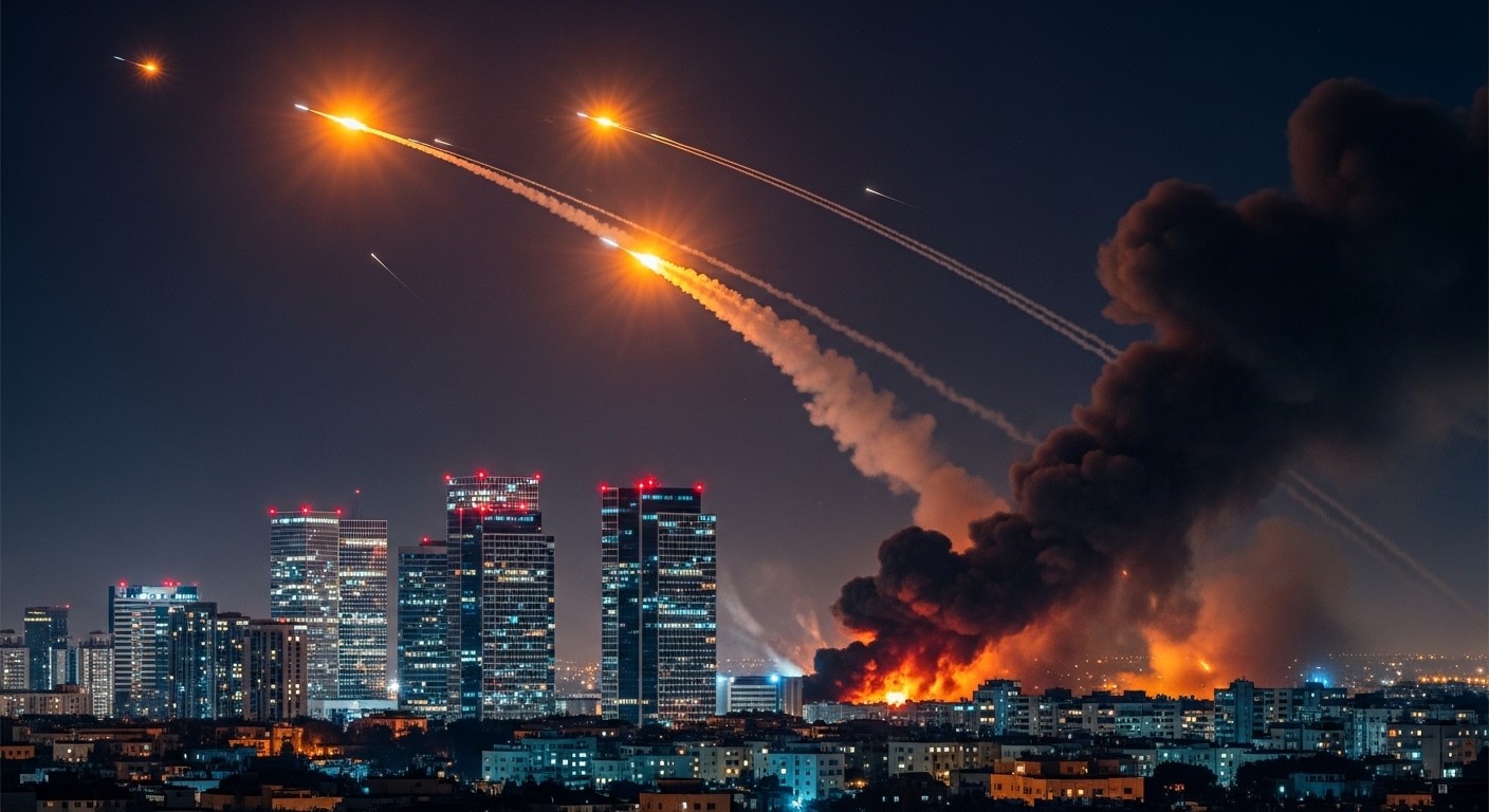 Explosions et fumée noire à Tel-Aviv suite à une alerte aux missiles iraniens : détails sur les dégâts, la riposte et l'escalade du conflit au Moyen-Orient en mars 2026. Découvrez ce qui s'est passé cette nuit terrifiante.