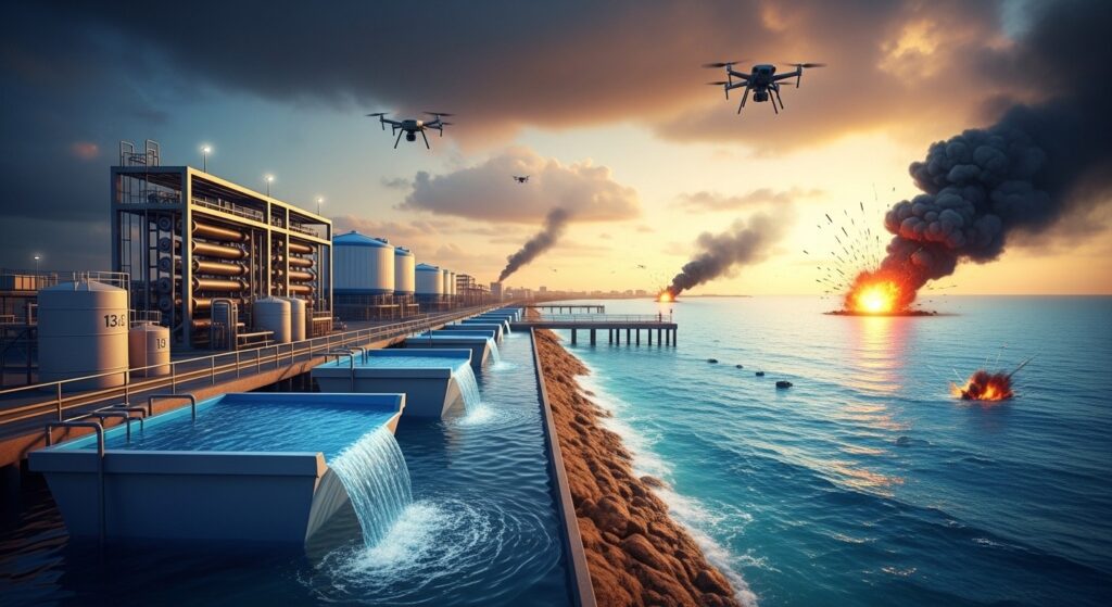 Guerre au Moyen-Orient : l’eau cible des attaques iraniennes