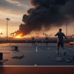 Guerre au Moyen-Orient : Tournois Tennis Annulés aux Émirats