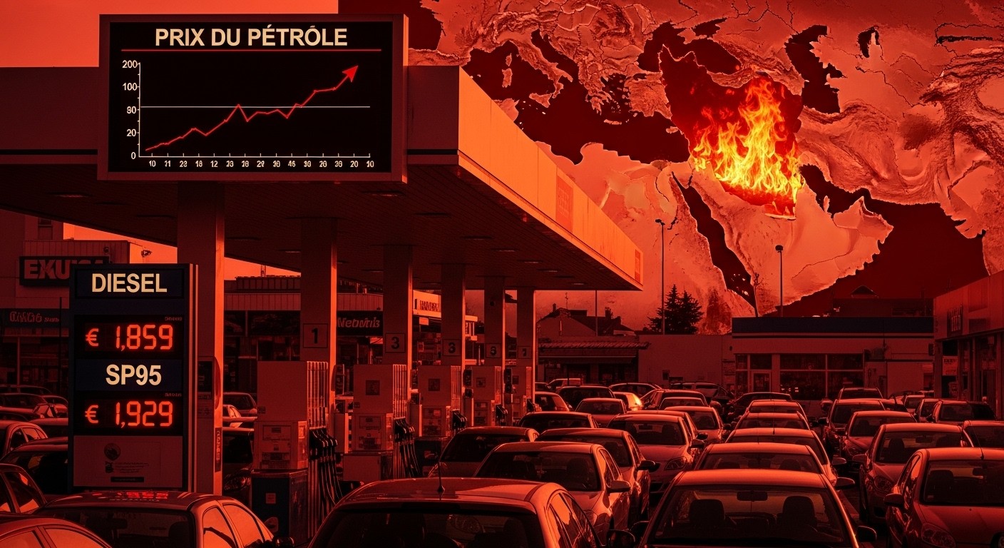 Avec la guerre en Iran, les prix à la pompe flambent en France : gazole >1,80€/L. Découvrez les causes, impacts et mesures gouvernementales face à cette hausse.