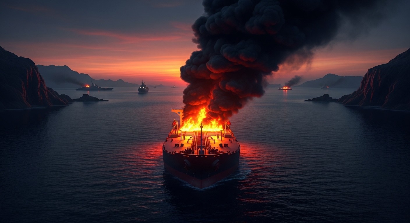 L'Iran revendique une frappe sur un pétrolier américain dans le Golfe, au cœur du détroit d'Ormuz bloqué. Escalade navale et risques pour le pétrole mondial expliqués.