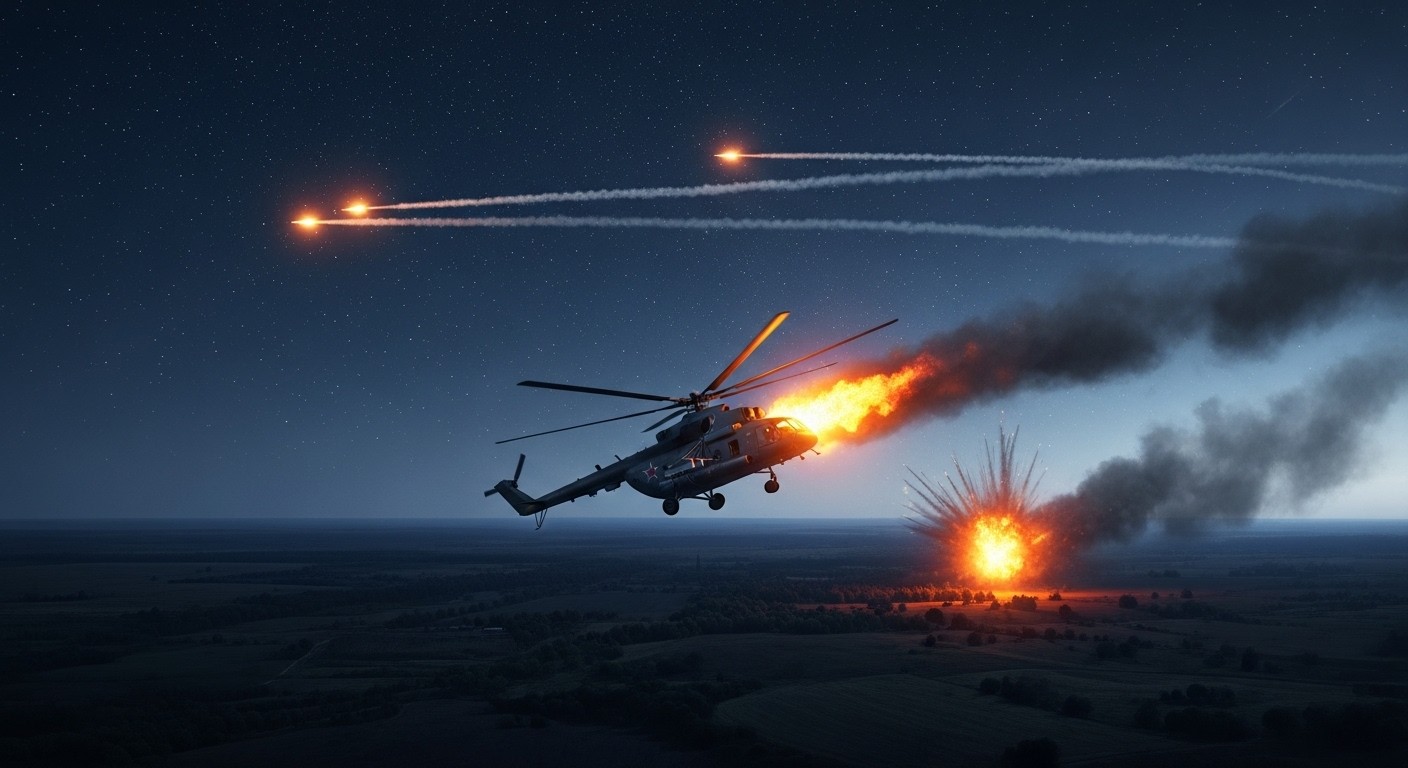 Découvrez comment un tir ami russe a détruit un hélicoptère militaire lors d'une attaque de drones ukrainiens à Rostov. Un incident tragique qui révèle les failles en pleine guerre.