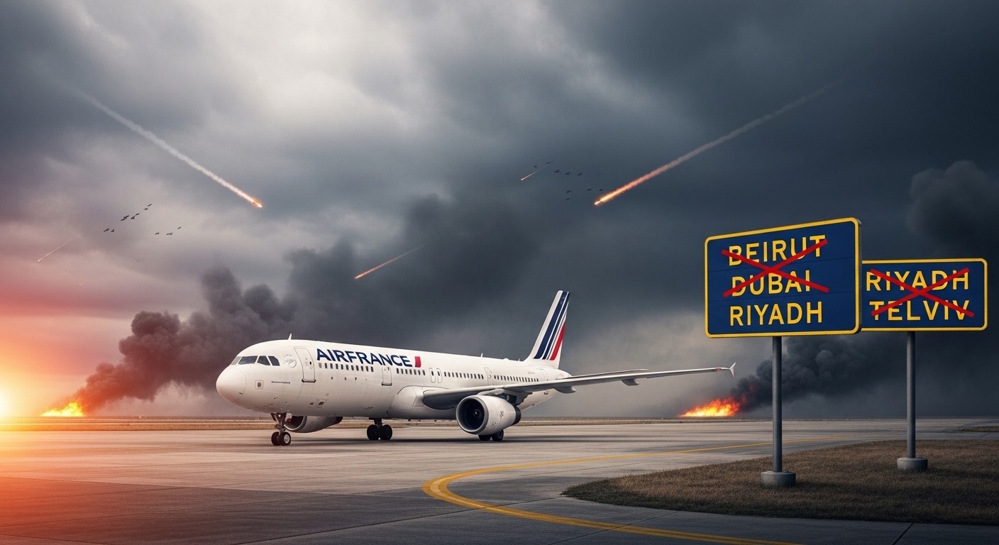 Air France prolonge l'annulation de ses vols vers Beyrouth, Dubaï, Ryad et Tel-Aviv jusqu'au 3 mars en raison de l'escalade au Moyen-Orient. Découvrez les impacts et conseils pour les voyageurs.