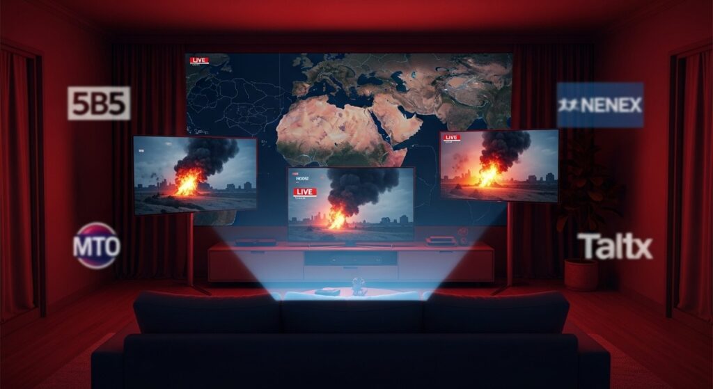 Guerre Moyen-Orient : BFMTV Revient en Tête, LCI Dépasse CNews