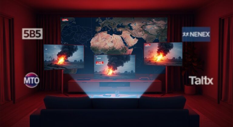 Guerre Moyen-Orient : BFMTV Revient en Tête, LCI Dépasse CNews