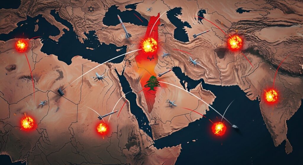 Guerre Moyen-Orient : Carte des Pays Impliqués en 2026