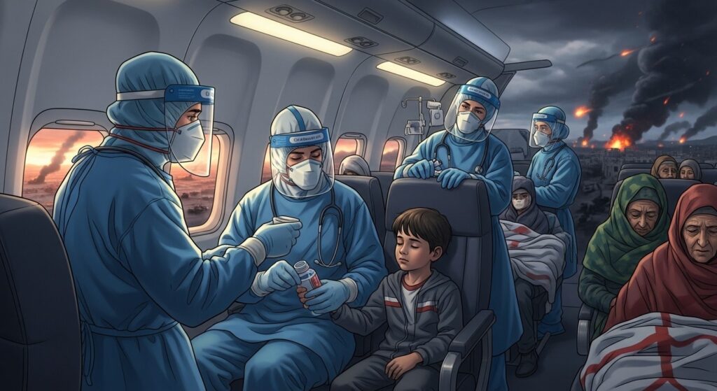 Guerre Moyen-Orient : Mobilisation Réserve Sanitaire