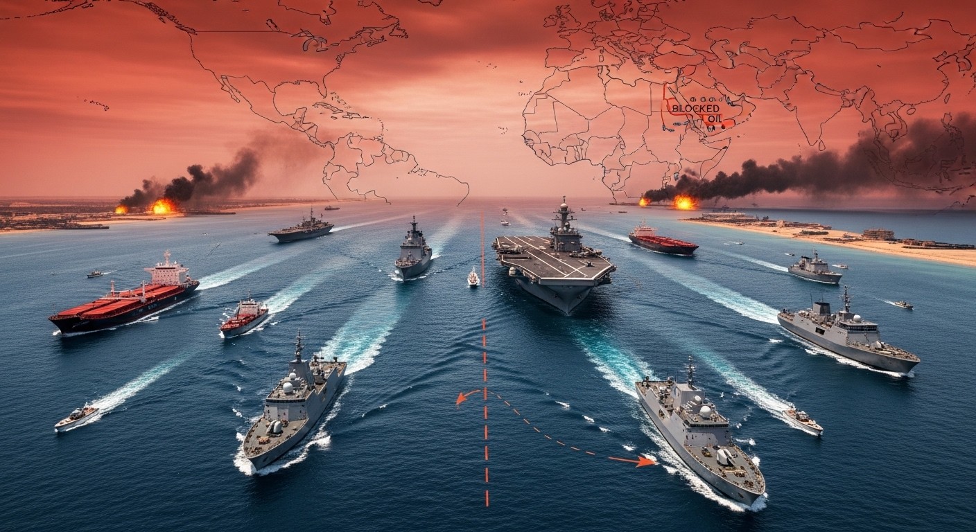 Donald Trump presse la France, la Chine et d'autres pays d'envoyer des navires pour sécuriser le détroit d’Ormuz bloqué par le conflit en Iran. Impacts économiques et risques géopolitiques analysés.