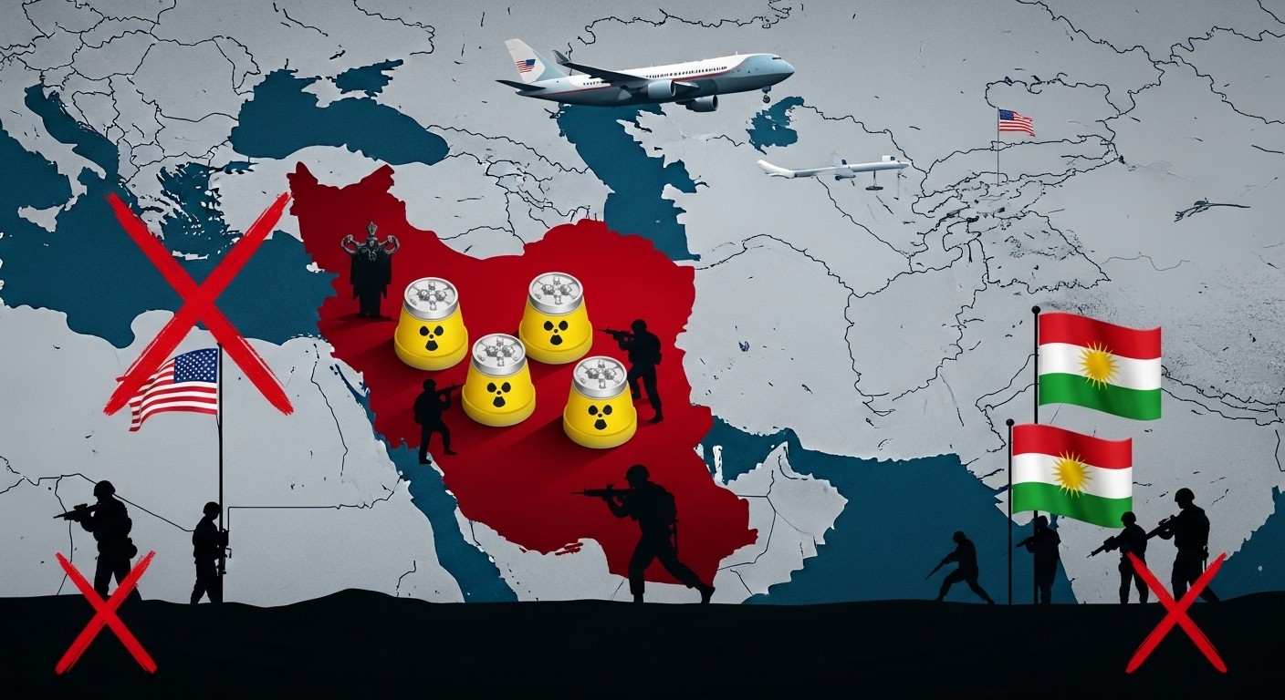 Trump fait volte-face sur les Kurdes et n'exclut pas des troupes au sol en Iran pour sécuriser l'uranium enrichi. Analyse des enjeux nucléaires et géopolitiques actuels.