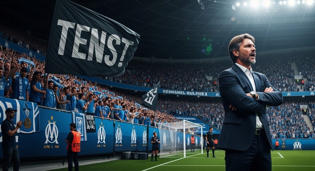 Habib Beye Défend les Supporters de l&rsquo;OM Après la Banderole Insultante