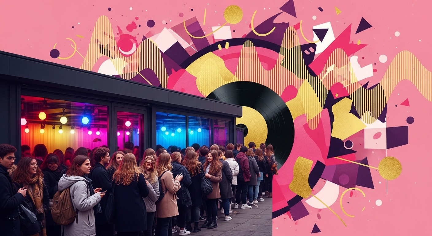 Découvrez l'effervescence à Paris autour du pop-up store de Harry Styles pour "Kiss All the Time. Disco, Occasionally" : ambiance festive, merch exclusif et fans comblés après des années d'attente.
