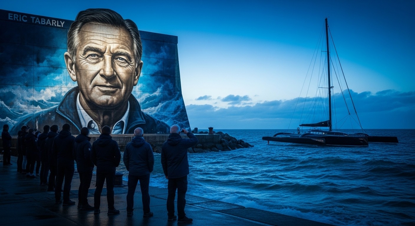Découvrez comment Francis Joyon, Violette Dorange et d'autres marins perpétuent l'héritage d'Éric Tabarly, de la Transat aux Ultims modernes, dans une réunion émouvante à Lorient.