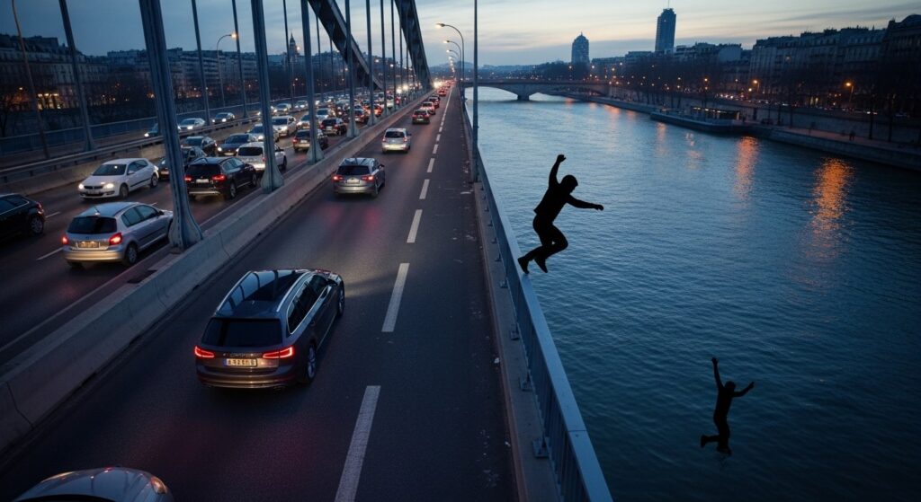 Homme Disparu Dans La Seine Après Fuite Accident A4