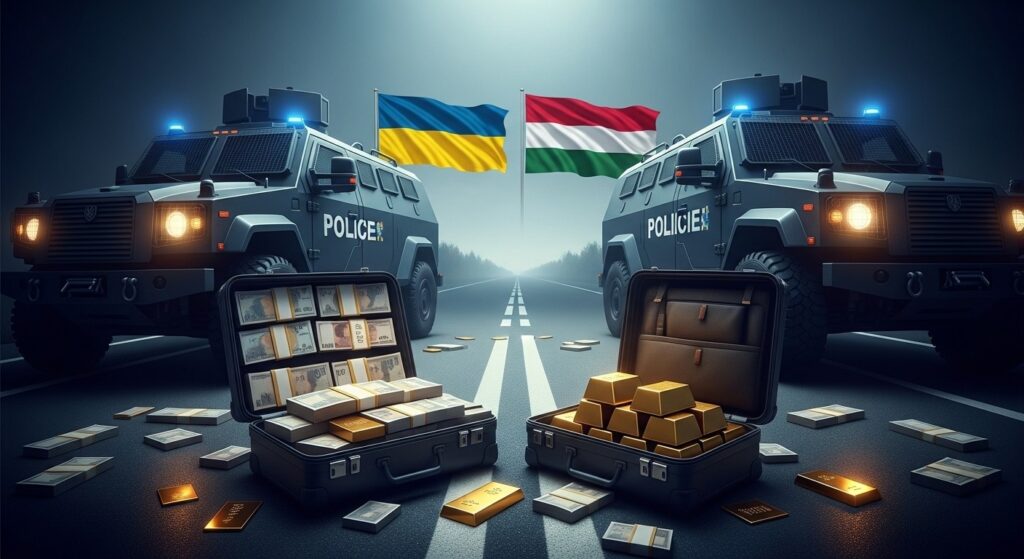 Hongrie Saisie Convoi Ukrainien Or et Cash