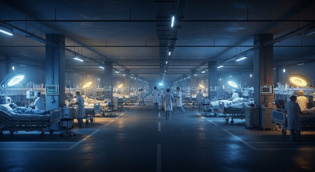 Hôpital Sous Terre à Tel-Aviv Face à la Guerre