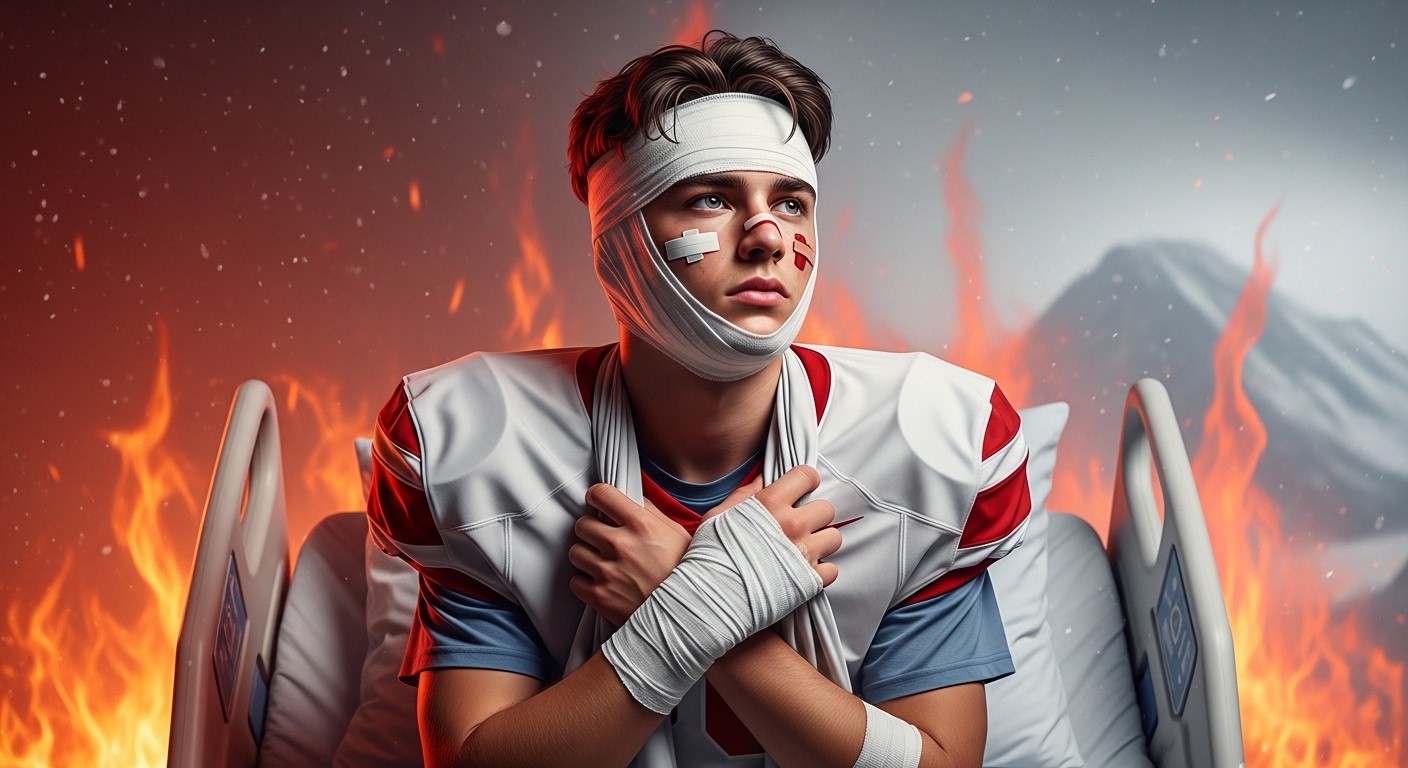 Découvrez le récit poignant d'Hugo Hare, jeune footballeur rescapé de l'incendie de Crans-Montana. Il a protégé sa compagne au prix de graves brûlures. Un acte héroïque qui force le respect.