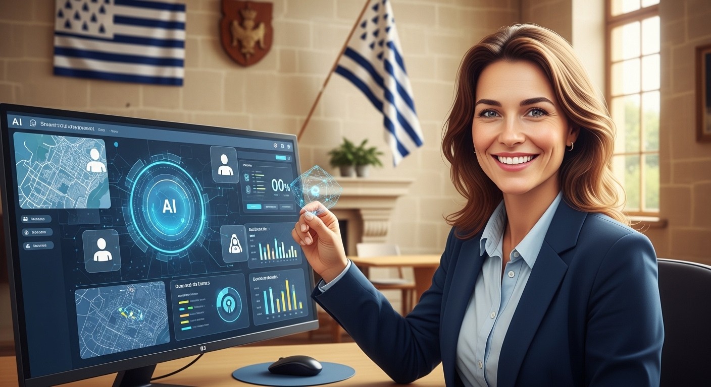 Découvrez comment l'intelligence artificielle transforme le travail des agents municipaux bretons, simplifie les démarches citoyennes et modernise les services publics locaux avec des outils innovants.