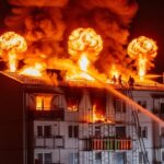Igny : Incendie et Explosions sur Toit d&rsquo;Immeuble Sans Victime