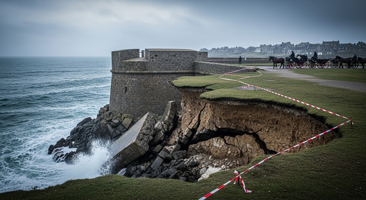 Découvrez pourquoi un rempart historique de l'île d'Aix risque l'effondrement après les tempêtes. Qui paiera les travaux colossaux ? Un appel à l'État pour sauver ce joyau du patrimoine français.