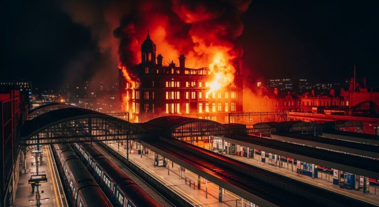 Incendie à Glasgow Central : Gare Principale Paralysée