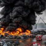 Incendie Casse Auto Oise : 20 Voitures Détruites