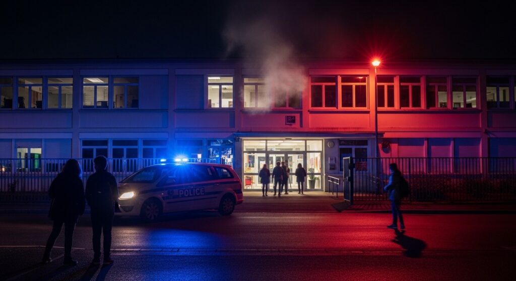Incendie Criminel dans une École de Corbeil-Essonnes : Trois Adolescents Interpellés