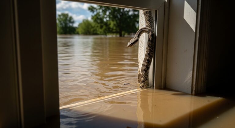 Inondations Loire : Serpents Réfugiés Dans les Maisons