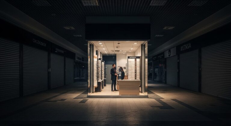 Irreductibles Commerçants Galerie Auchan Désertee Clermont