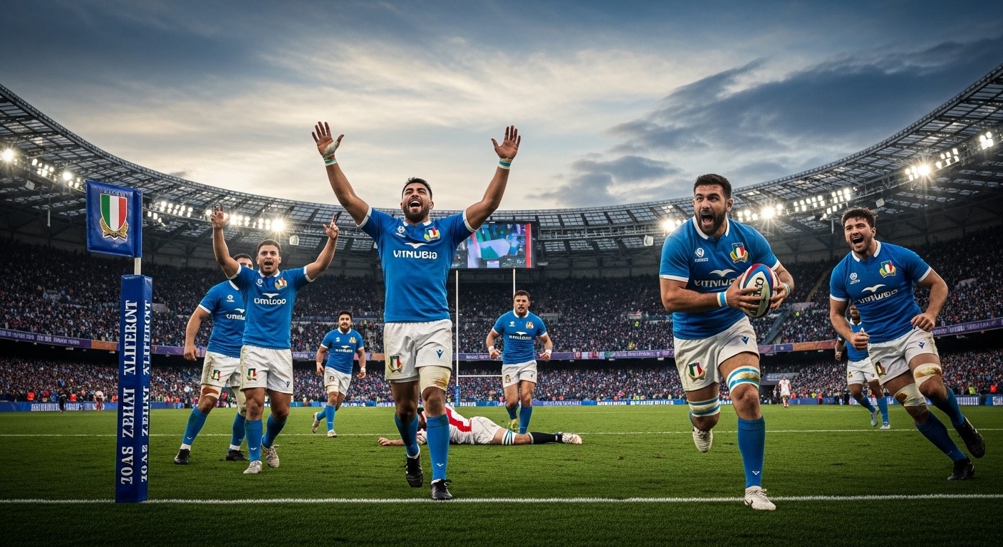 Découvrez comment l'Italie a enfin battu l'Angleterre (23-18) au Tournoi des Six Nations 2026, un exploit historique qui secoue le rugby et enfonce les Anglais dans la crise.