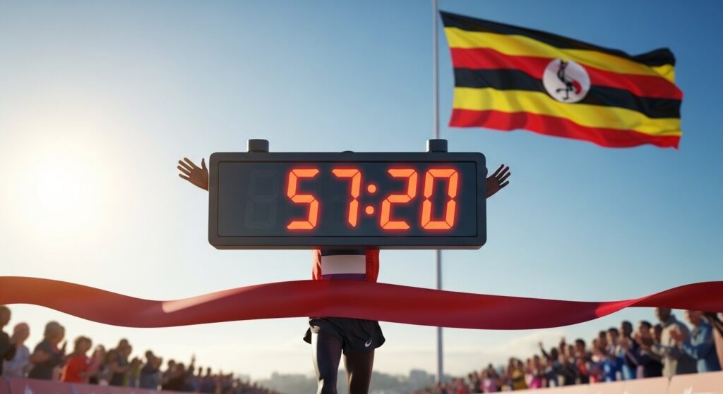 Jacob Kiplimo Bat le Record du Monde du Semi-Marathon à Lisbonne
